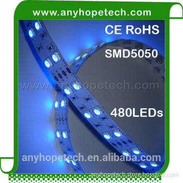 LED factory lighting indoor 96ledm 5050 24v rgb flexible led strip